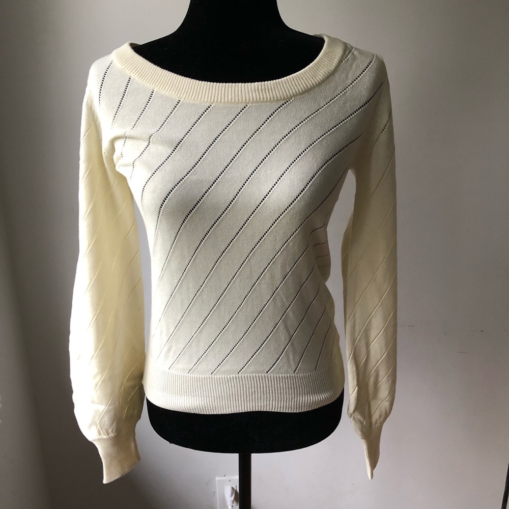 NEW Modcloth Sweater Off White